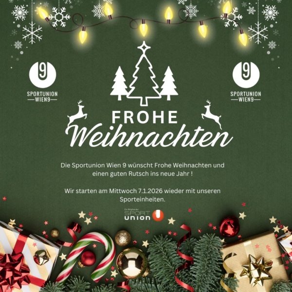 Frohe Weihnachten 2025